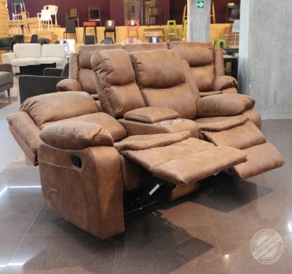 SALA LUXOR ( 3-2-1 TODA  RECLINABLE) PRIMIUM - Imagen 3