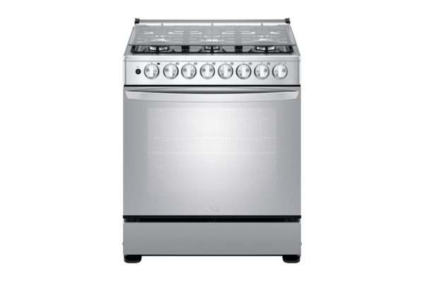 Estufa a gas LG LRGZ5255S" 6 Quemadores Puerta de Doble Capa