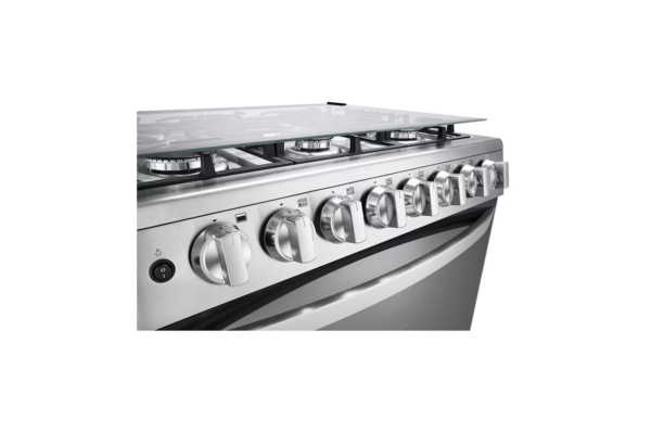 Estufa a gas LG LRGZ5255S" 6 Quemadores Puerta de Doble Capa - Imagen 5