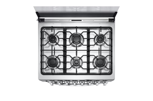 Estufa a gas LG LRGZ5255S" 6 Quemadores Puerta de Doble Capa - Imagen 6
