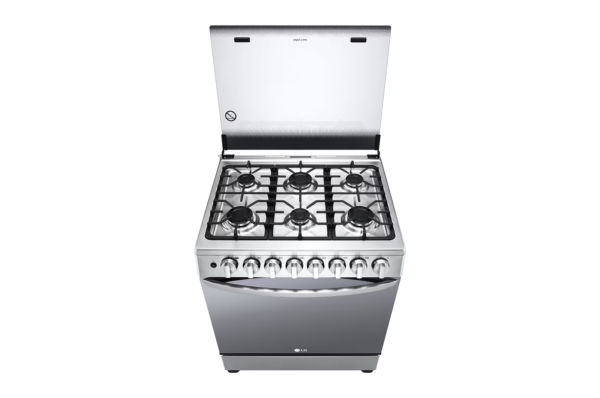 Estufa a gas LG LRGZ5255S" 6 Quemadores Puerta de Doble Capa - Imagen 7