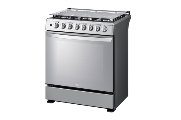 Estufa a gas LG LRGZ5255S" 6 Quemadores Puerta de Doble Capa - Imagen 11