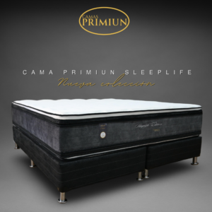 Set SLEEPLIFE Queen con Patas Cromadas Primium