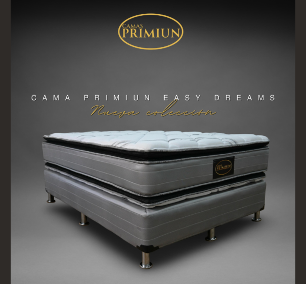 Set Easy Dream (Doble Pilow) King con patas Cromadas