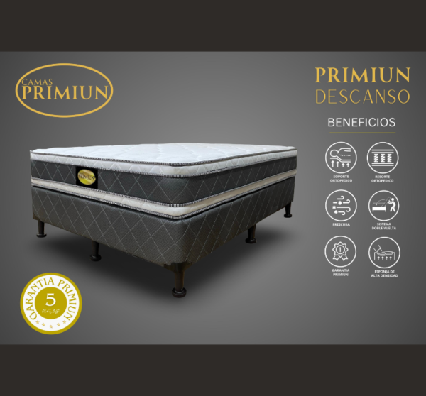 Set Descanso (Doble Euro Simulado) King Primium