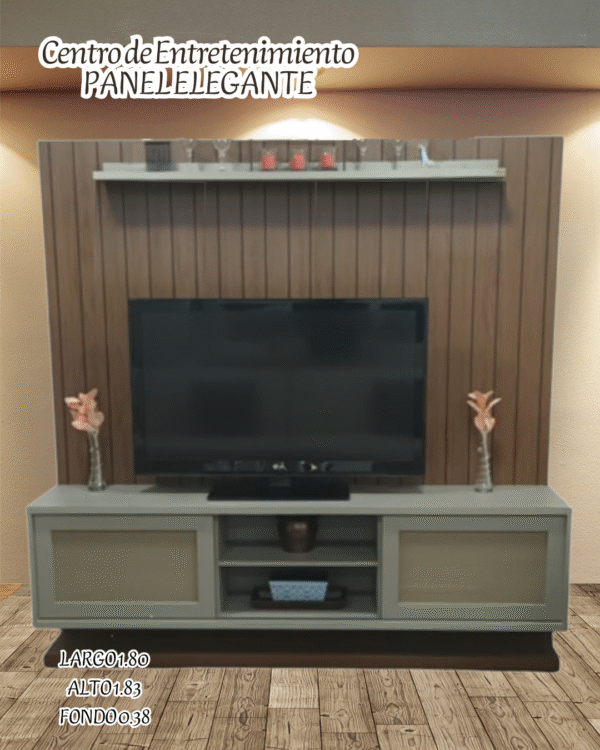 Centro de Entretenimiento Panel Elegance Primium