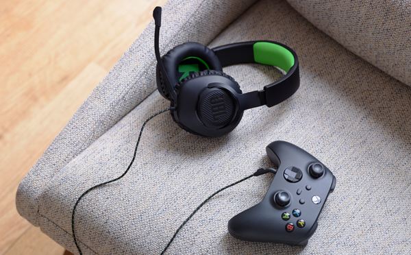 Auriculares gaming con cable y micrófono desmontable -JBL Q100XBLKGRNAM - Imagen 12