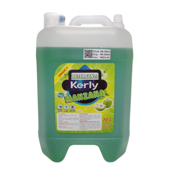 20 Litros de Detergente aroma a Manzana