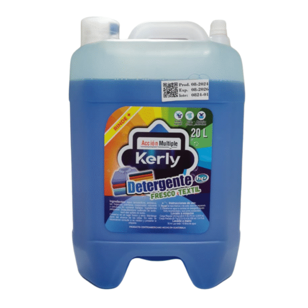 20 Litros de Detergente Fresco Textil.